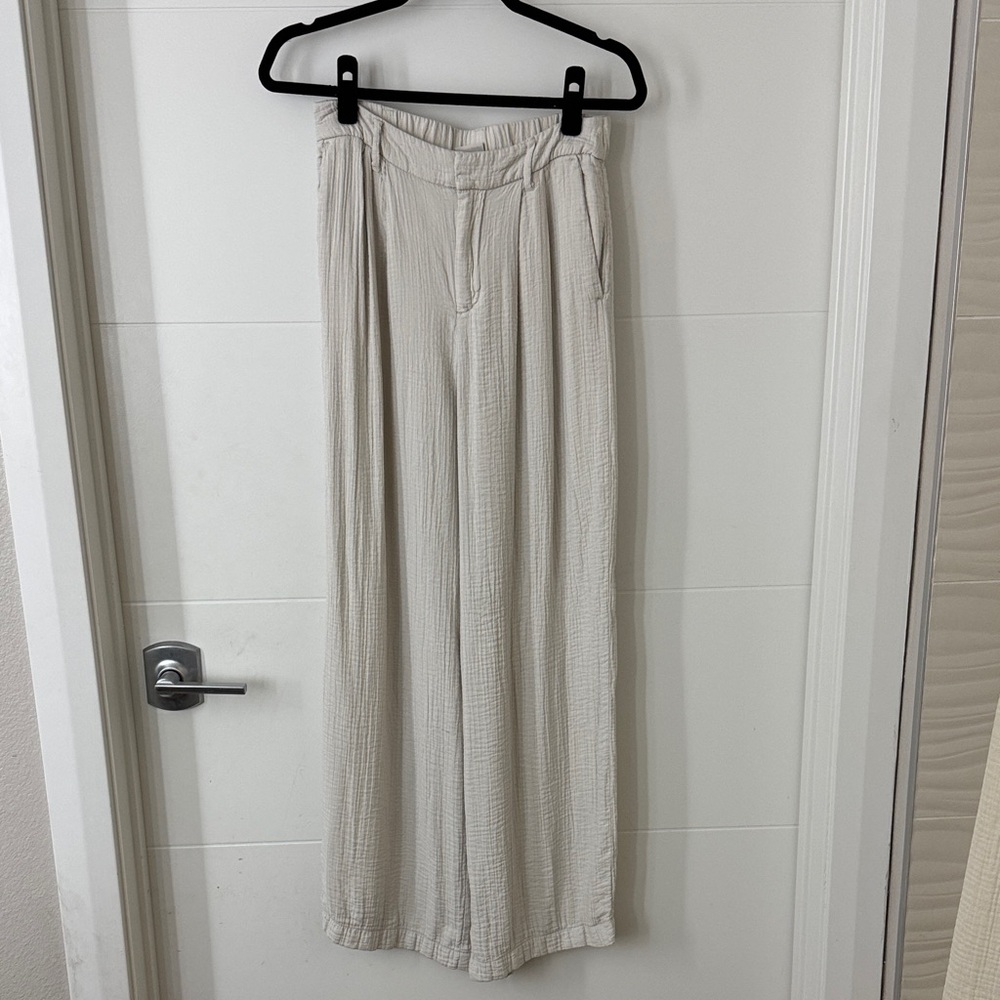 A New Day Off-White Trousers